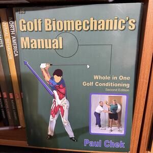 Golf Biomechanic Manual Paul Chek Paperback 2001 Edition Golf Conditioning